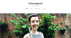 Desktop Screenshot of chloe-angharad.com